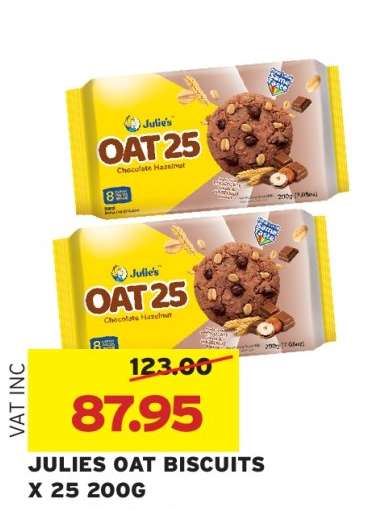 JULIES OAT BISCUITS
