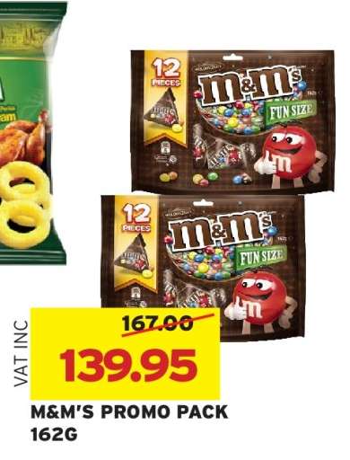 M&M'S PROMO PACK 162G