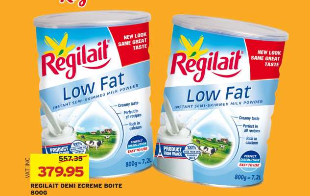 REGILAIT DEMI ECREME BOITE 800G