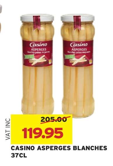 CASINO ASPERGES BLANCHES 37CL