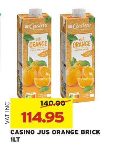 CASINO JUS ORANGE BRICK 1LT