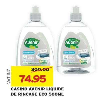 CASINO AVENIR LIQUIDE DE RINCAGE ECO 500ML