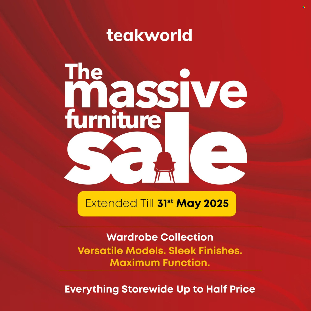 Catalogue Teak World - 12/05/2025 - 31/05/2025. Page 1