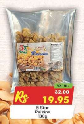 5 Star Raisins