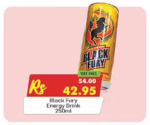 BLACK FURY ENERGY DRINK 250ML