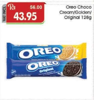 Oreo Choco Cream/Golden/Original 128g