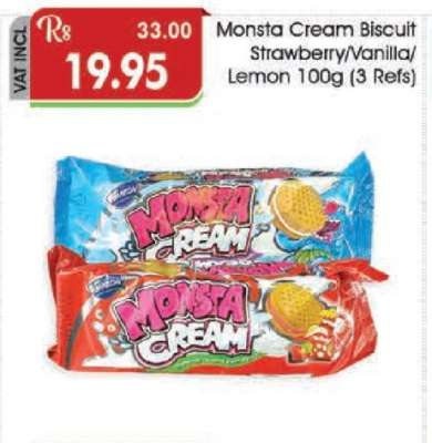 Monsta Cream Biscuit