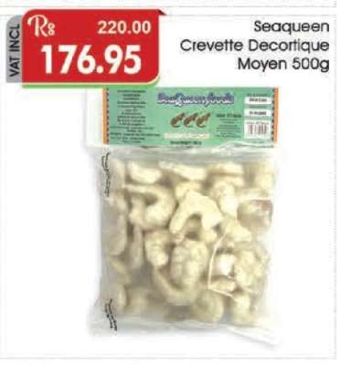 Seaqueen Crevette Decortique Moyen 500g