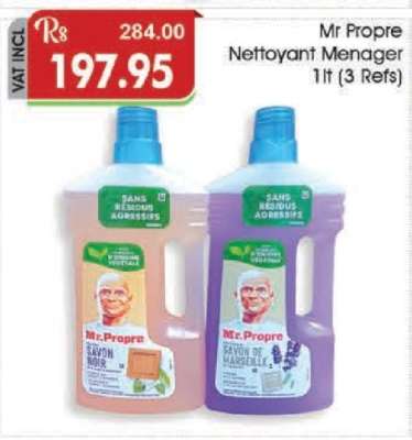 Mr Propre Nettoyant Menager 1lt (3 Refs)