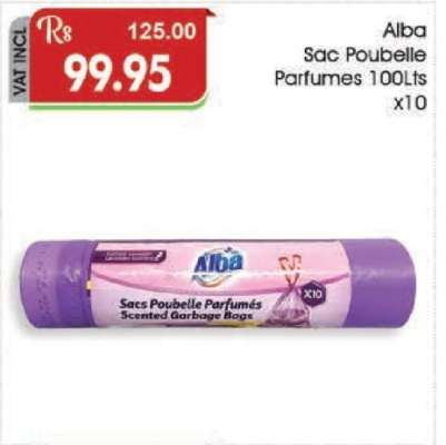 Alba Sac Poubelle Parfumes 100Lts x10