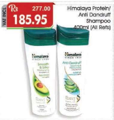 Himalaya Protein/Anti Dandruff Shampoo 400ml (All Refs)
