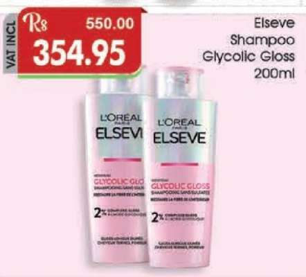Elseve Shampoo Glycolic Gloss 200ml