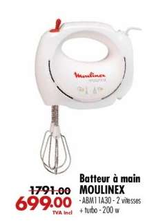 Batteur à main MOULINEX