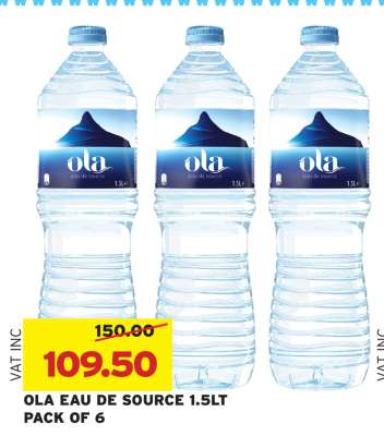 OLA EAU DE SOURCE 1.5LT PACK OF 6