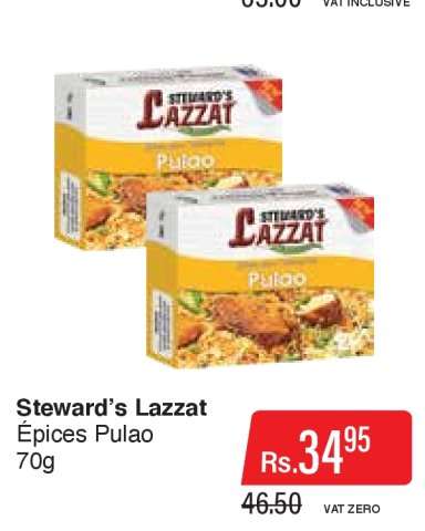 Steward’s Lazzat
