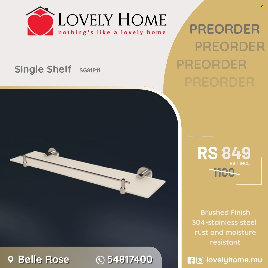 Catalogue Lovely Home. Page 1