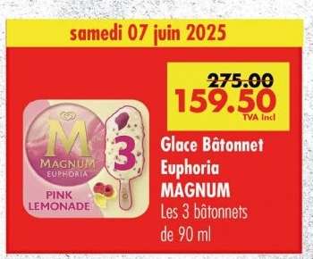 Glace Bâtonnet Euphoria MAGNUM