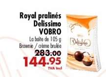 Royal pralinés Delissimo VOBRO
