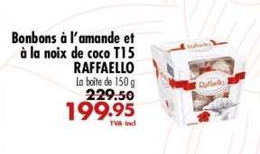 Bonbons à l’amande et à la noix de coco T15 RAFFAELLO