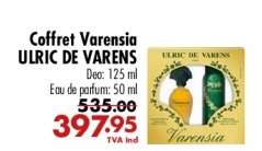 Coffret Varensia ULRIC DE VARENS