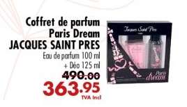 Coffret de parfum Paris Dream JACQUES SAINT PRES