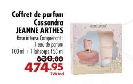 Coffret de parfum Cassandra JEANNE ARTHES