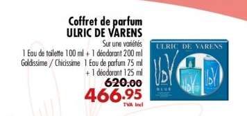 Coffret de parfum ULRIC DE VARENS