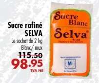 Sucre raffiné SELVA
