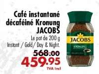 Café instantané décaféiné Kronung JACOBS