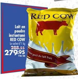 Lait en poudre instantané RED COW