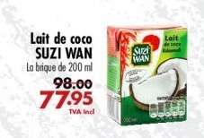 Lait de coco SUZI WAN