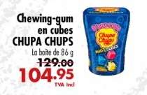 Chewing-gum en cubes CHUPA CHUPS