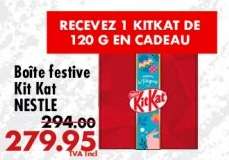 Boîte festive Kit Kat NESTLE
