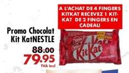 Promo Chocolat Kit Kat NESTLE