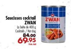 Saucisses cocktail ZWAN