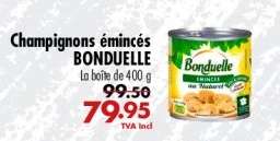 Champignons émincés BONDUELLE