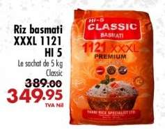 Riz basmati XXXL 1121 HI 5