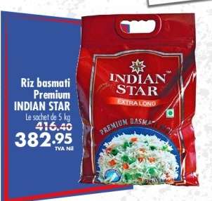 Riz Basmati premium INDIAN STAR