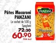 Pâtes Macaroni PANZANI