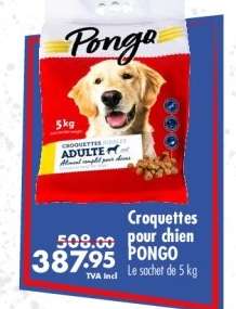 Croquettes pour chien PONGO