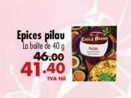 Epices pilau
