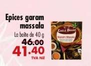 Epices garam massala