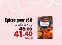 Epices pour rôti