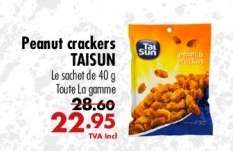 Peanut crackers TAISUN