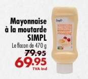 Mayonnaise à la moutarde SIMPL