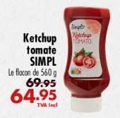 Ketchup tomate SIMPL