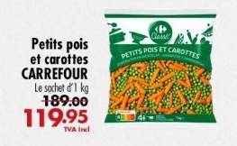 Petits pois et carottes CARREFOUR