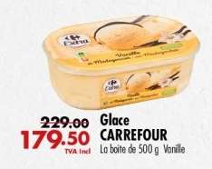 Glace CARREFOUR