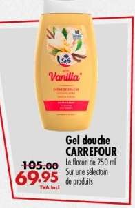 Gel douche CARREFOUR
