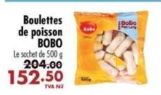 Boulettes de poisson BOBO